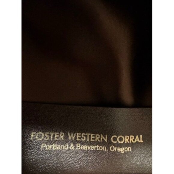 Resistol 7 1/8 XX Beaver Felt Cowboy Hat Western Style Brown - Picture 7 of 9